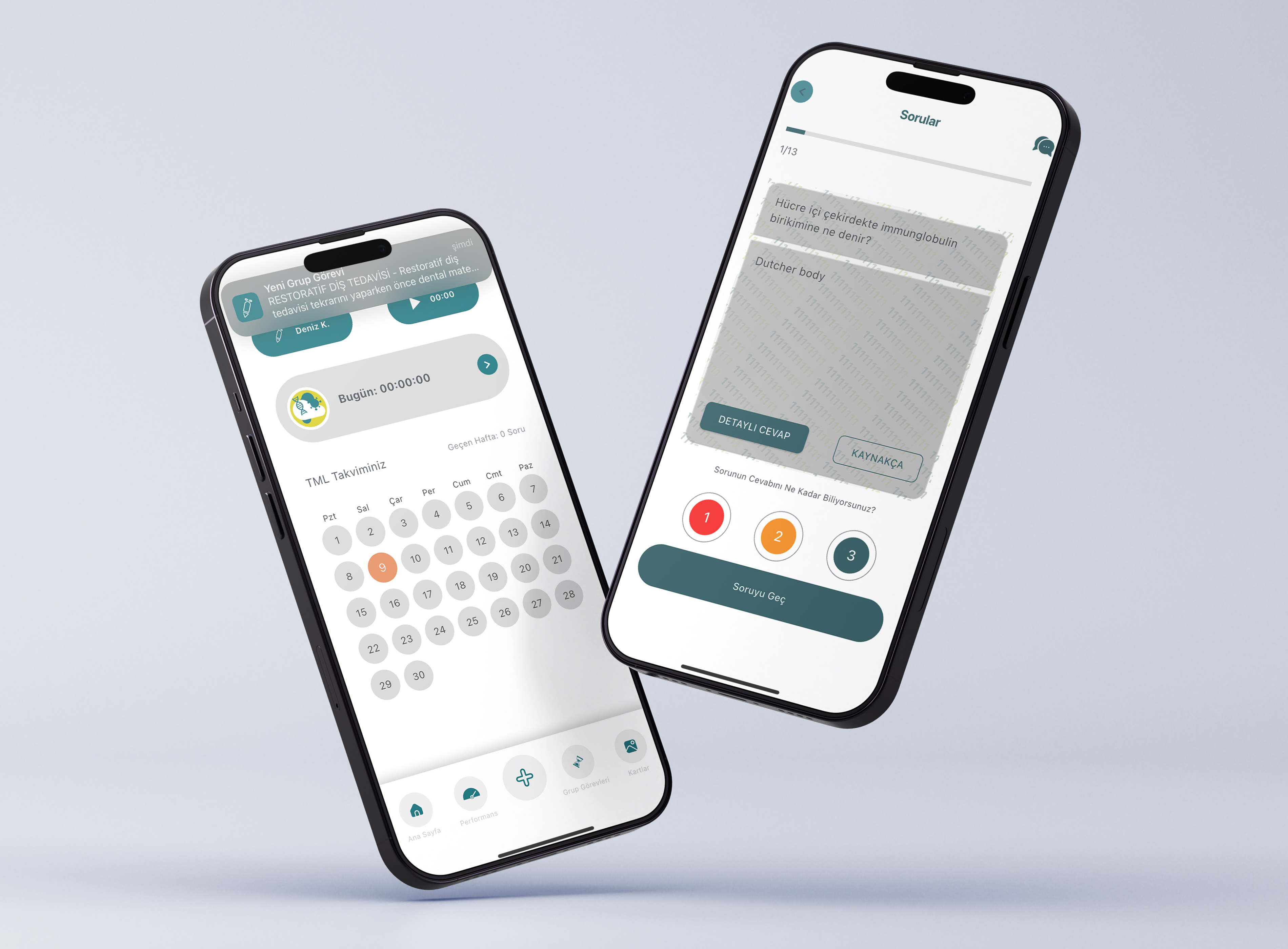 TML Mobil Uygulaması - Ana Ekran